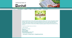 Desktop Screenshot of marshallcofc.org